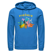 Men's Pokemon Eeveelutions  Adult Pull Over Hoodie