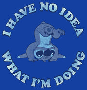 Men's Lilo & Stitch I Have No Idea  Adult T-Shirt