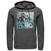 Men's The Breakfast Club Grayscale Character Pose  Adult Pull Over Hoodie