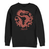 Men's Mulan Dragon Symbol  Adult Sweatshirt