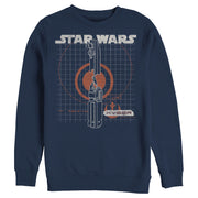 Men's Star Wars: The Rise of Skywalker Kyber Crystal  Adult Sweatshirt