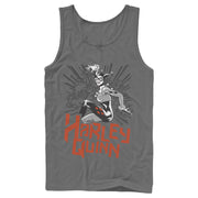 Men's Batman Harley Quinn Retro Explosion  Adult Tank Top