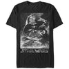 Men's Star Wars Static Darth Vader  Adult T-Shirt