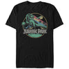 Men's Jurassic Park Rainbow Emblem  Adult T-Shirt