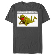 Men's The Muppets Kermit Meme  Adult T-Shirt