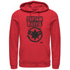 Men's Marvel Captain Marvel Grayscale Star Symbol  Adult Pull Over Hoodie