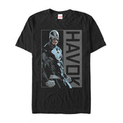 Men's Marvel X-Men Havok Portrait  Adult T-Shirt