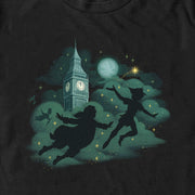 Men's Peter Pan & Wendy Flight Silhouettes  Adult T-Shirt