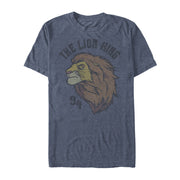 Men's Lion King Simba Profile 94  Adult T-Shirt