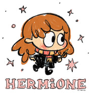 Men's Harry Potter Hermione Starry Cartoon  Adult T-Shirt