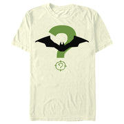 Men's The Batman Riddler and Bat Logo  Adult T-Shirt