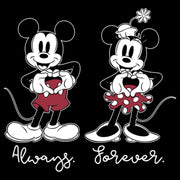 Men's Mickey & Friends Always Forever  Adult T-Shirt