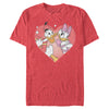 Men's Mickey & Friends Mickey and Friends Duck Love  Adult T-Shirt