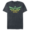 Men's Nintendo Legend of Zelda Natural Triforce  Adult T-Shirt