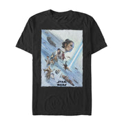 Men's Star Wars: The Rise of Skywalker Rey Poster  Adult T-Shirt