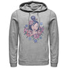 Men's Mulan Floral Portrait  Adult Pull Over Hoodie