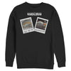 Men's Star Wars: The Mandalorian The Child Polaroids  Adult Sweatshirt