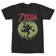 Men's Nintendo Legend of Zelda Skull Kid in the Moon  Adult T-Shirt