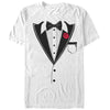 Men's Lost Gods Valentine's Day Bow-Tie Costume Tee  Adult T-Shirt