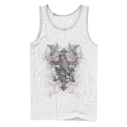 Men's Aztlan Praying Hands  Adult Tank Top