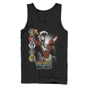 Men's Voltron: Defender of the Universe Character Panels  Adult Tank Top