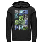 Men's Star Wars: The Clone Wars Group Shot Panels  Adult Pull Over Hoodie