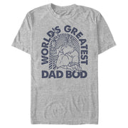 Men's The Little Mermaid The Little Mermaid King Triton World's Greatest Dad Bod  Adult T-Shirt