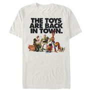 Men's Toy Story Toys Are Back in Town  Adult T-Shirt