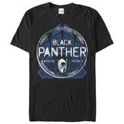 Men's Marvel Black Panther Warrior Prince Pattern  Adult T-Shirt