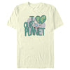 Men's Rocko's Modern Life I Heart Our Planet  Adult T-Shirt