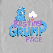 Men's Care Bears Resting Grump Face  Adult T-Shirt