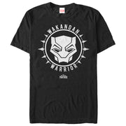 Men's Marvel Black Panther 2018 Wakanda Mask  Adult T-Shirt