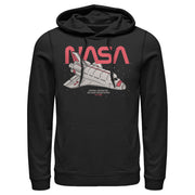 Men's NASA Journey Through Stars  Adult Pull Over Hoodie