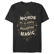 Men's Harry Potter Dumbledore Humble Wisdom  Adult T-Shirt