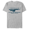 Men's Star Trek: The Next Generation Property of the U.S.S. Enterprise  Adult T-Shirt