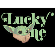 Men's Star Wars: The Mandalorian St. Patrick's Day Grogu Lucky One  Adult T-Shirt