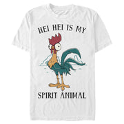 Men's Moana Moana Hei Hei Spirit Animal  Adult T-Shirt