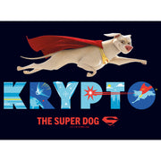 Men's DC League of Super-Pets Krypto Super Dog  Adult T-Shirt