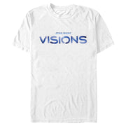 Men's Star Wars: Visions Blue Logo  Adult T-Shirt