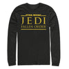 Men's Star Wars Jedi: Fallen Order Golden Logo  Adult Long Sleeve Shirt