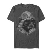 Men's Star Wars Darth Vader Star Ship Collage  Adult T-Shirt