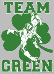 Men's Green Lantern St. Patrick's Day Team Green  Adult T-Shirt