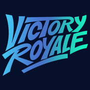 Men's Fortnite Victory Royale Gradient Logo  Adult Pull Over Hoodie