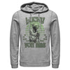 Men's Star Wars St. Patrick's Day Yoda Lucky You Are Clovers  Adult Pull Over Hoodie