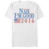 Men's Lost Gods Election Nah I'm Good 2016  Adult T-Shirt