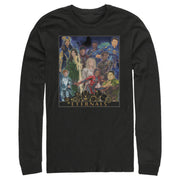 Men's Marvel Eternals Watercolor Poster  Adult Long Sleeve Shirt