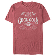 Men's Coca Cola Authentic Since 1886  Adult T-Shirt