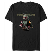 Men's Star Wars: The Mandalorian Din Djarin Action Pose  Adult T-Shirt