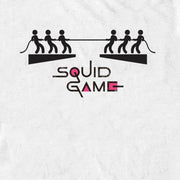 Men's Squid Game Stick Figure Tug of War  Adult T-Shirt