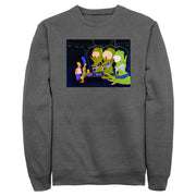 Men's The Simpsons Kang and Kodos  Adult Sweatshirt